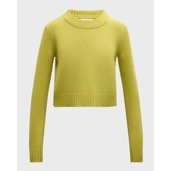 La Ligne Solid Mini Marin Sweater Chartreuse - XS - Picture 1 of 7